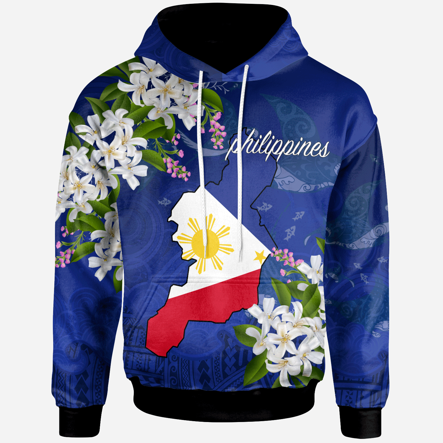 Philippines Hoodie - Filipino With Map