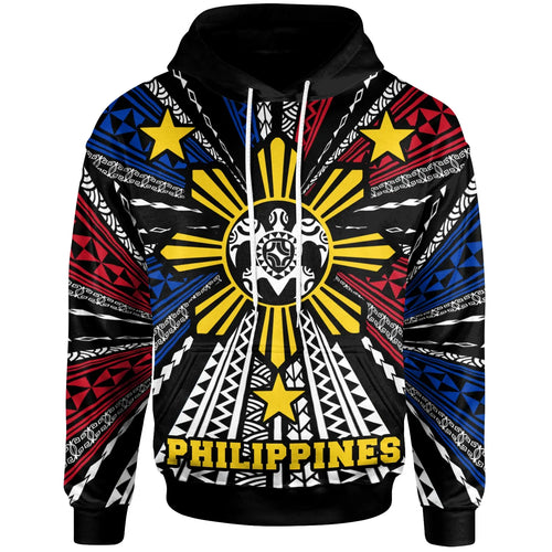 Philippines Hoodie - Philippines Turtle Flag