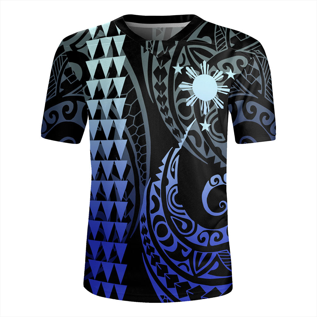 Philippines Filipinos Rugby Jersey Kakau Style