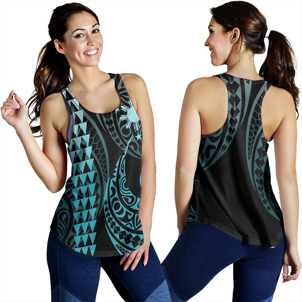 Philippines Filipinos Women Tank Kakau Style
