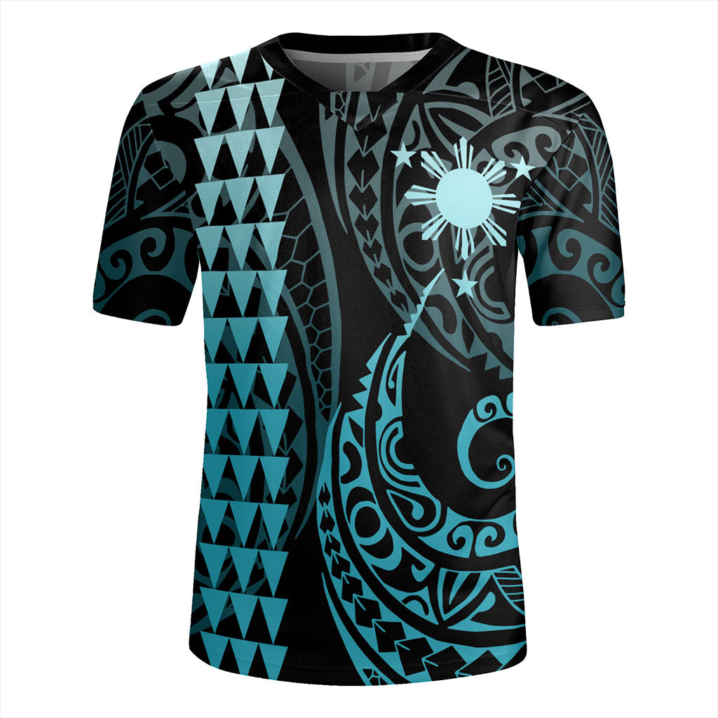 Philippines Filipinos Rugby Jersey Kakau Style