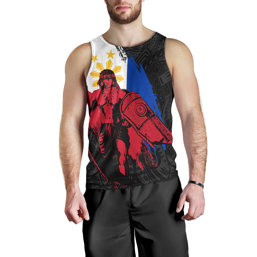 Philippines Filipinos Tank Top Lapu Lapu Warrior Style Flag