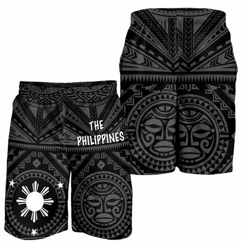 Philippines Men Short - Polynesian Tattoo Style