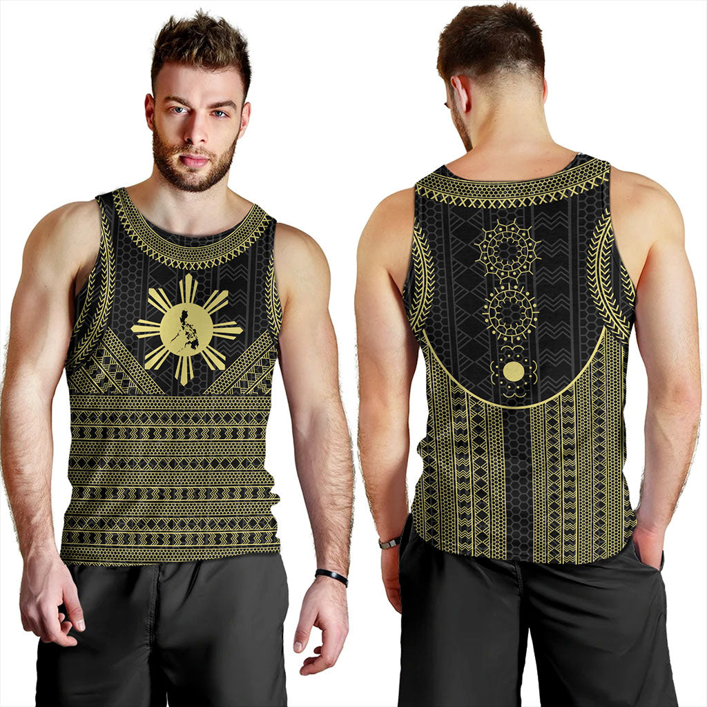Philippines Filipinos Tank Top Tribal Pattern Traditional Style