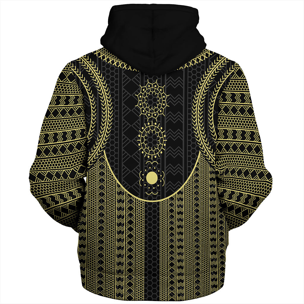 Philippines Filipinos Sherpa Hoodie Tribal Pattern Traditional Style