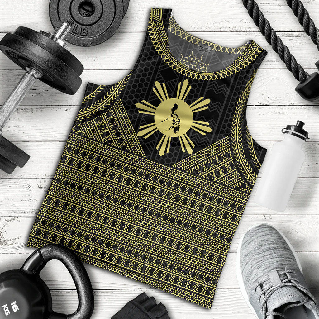 Philippines Filipinos Tank Top Tribal Pattern Traditional Style