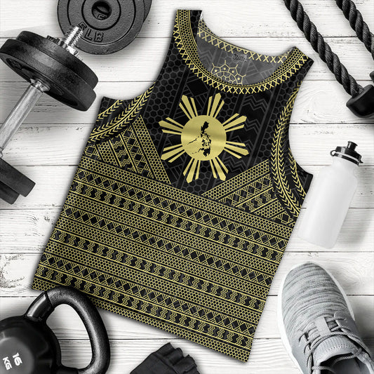 Philippines Filipinos Tank Top Tribal Pattern Traditional Style