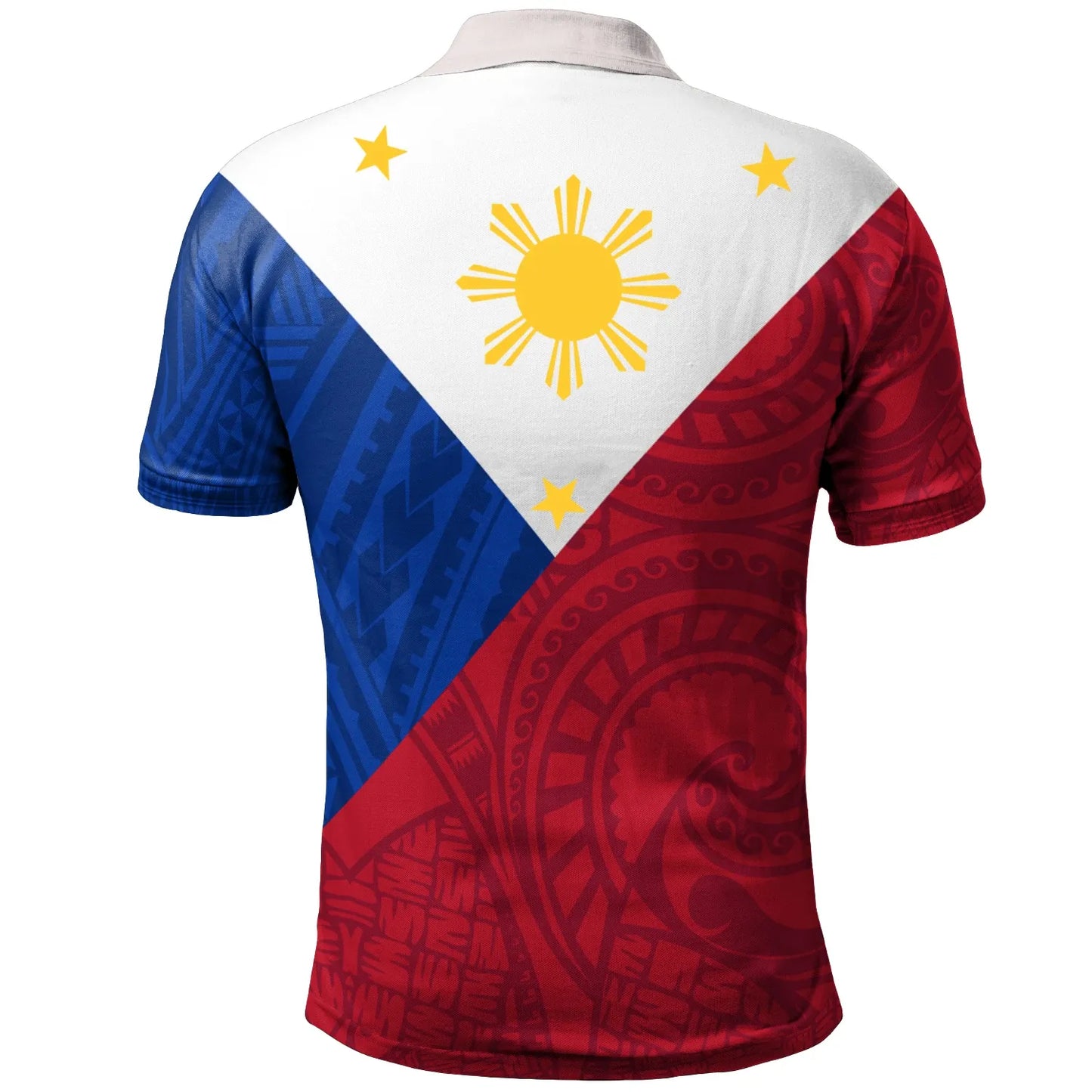 Philippines Polo Shirt - Flag Style