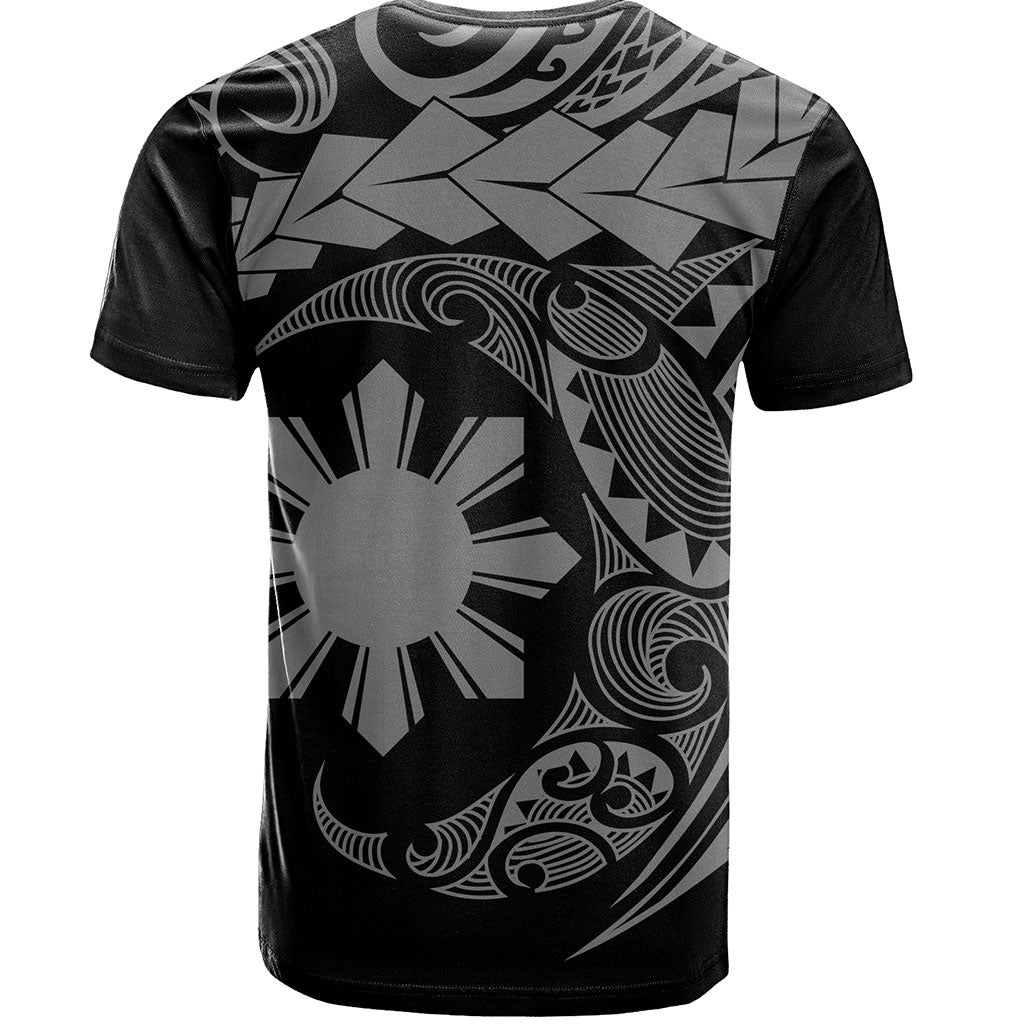 Philippines Filipinos T-Shirt Polynesian Tribal Half Circle