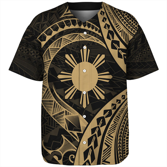 Philippines Filipinos Baseball Shirt Tribal Design Tattoo