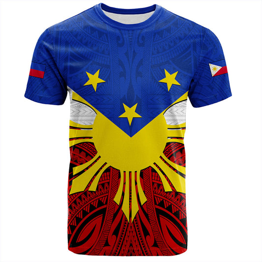 Philippines Filipinos T-Shirt Tribal Flag Traditional Style