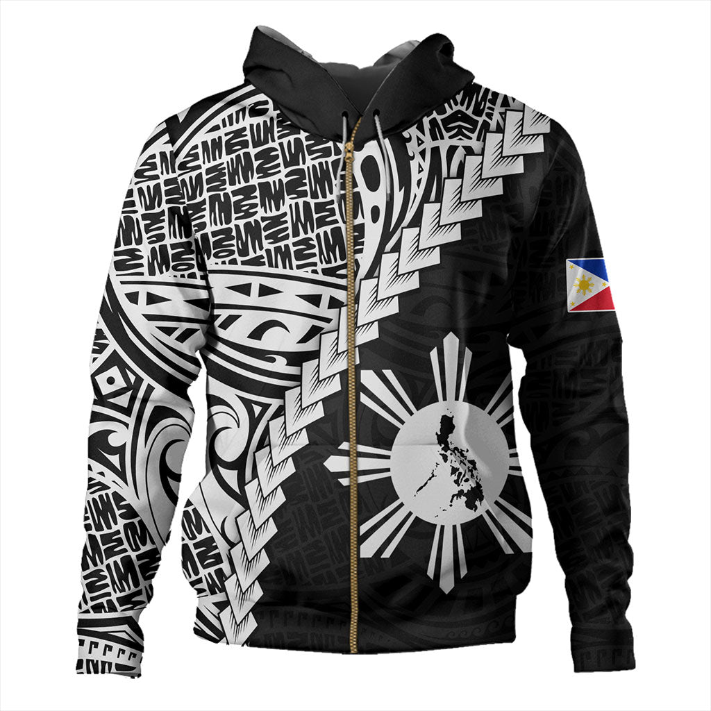 Philippines Filipinos Hoodie Lauhala Tribal Coat Of Arms