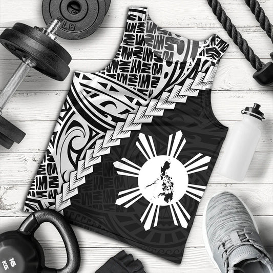 Philippines Filipinos Tank Top Lauhala Tribal Coat Of Arms