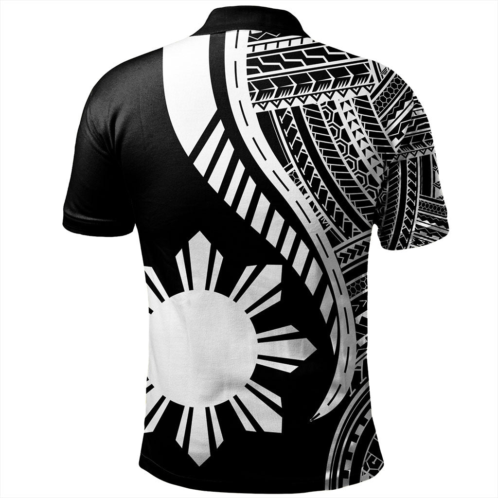 Philippines Filipinos Polo Shirt Tribal Polynesian Pattern Original Style