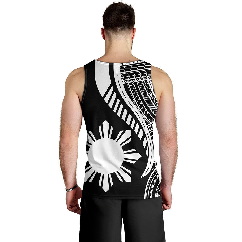 Philippines Filipinos Tank Top Tribal Polynesian Pattern Original Style
