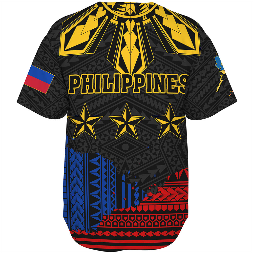 Philippines Filipinos Baseball Shirt Tribal Sport Style
