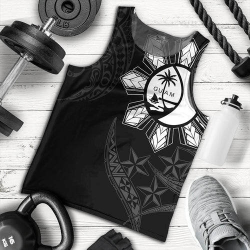 Philippines Tank Top With Guam Seal Tribal Sun In My Heart