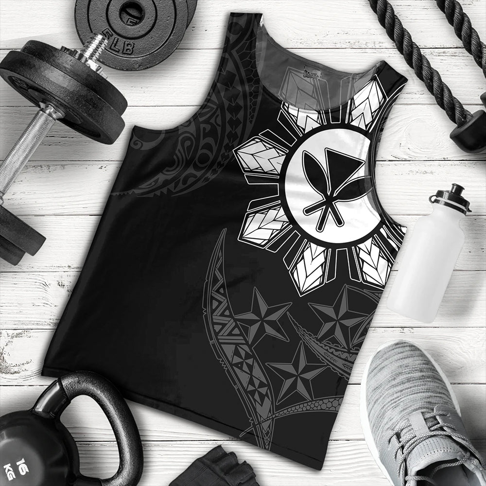 Philippines Tank Top With Kanaka Tribal Sun In My Heart