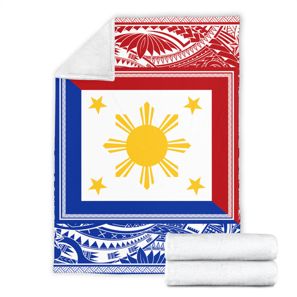 Philippines Premium Blanket Polynesian Star Coat Of Arms