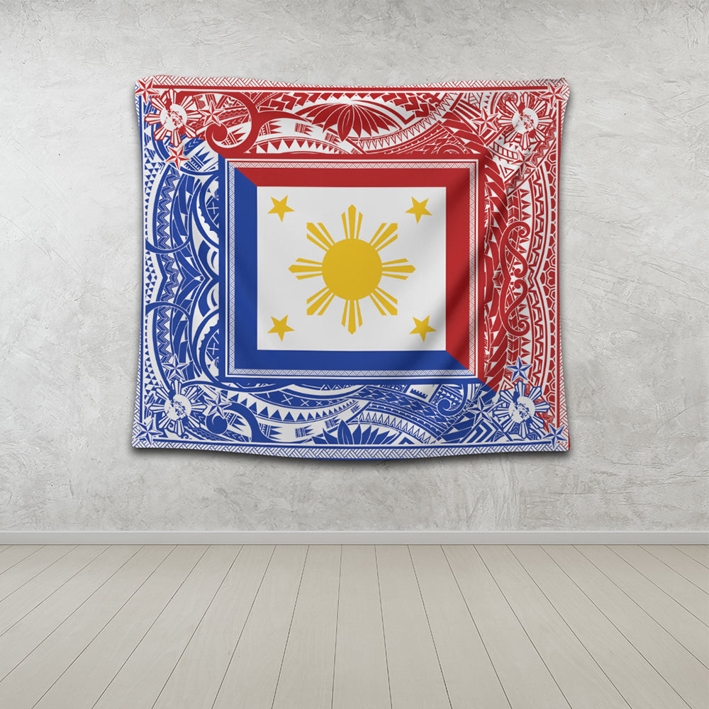 Philippines Tapestry Polynesian Star Coat Of Arms