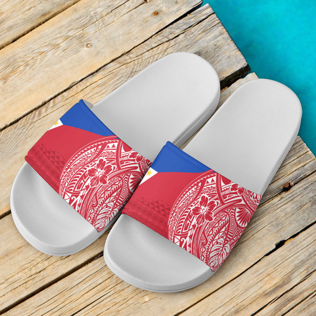 Filipinos Philippines Sandals Polynesian Flag With Coat Of Arms