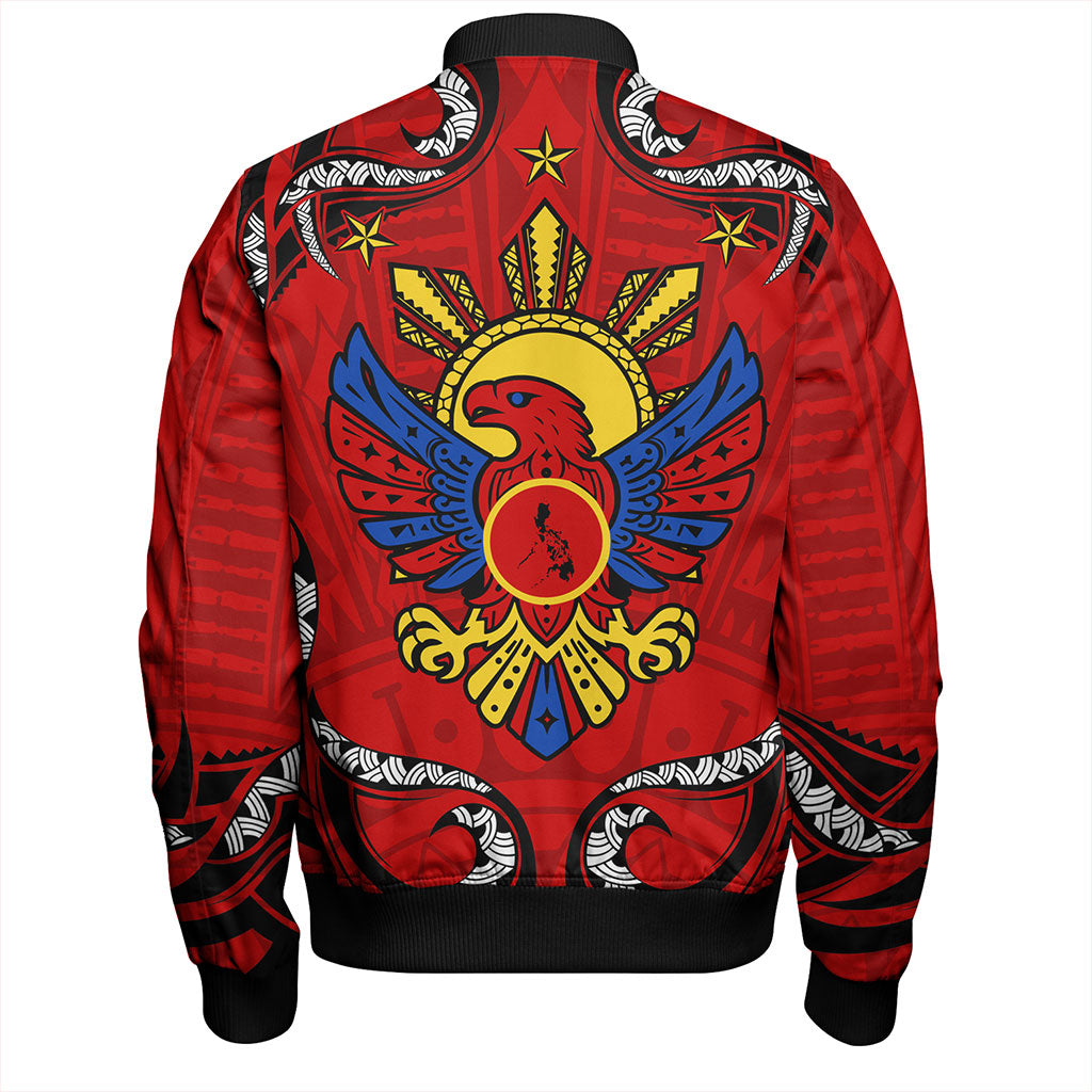 Philippines Filipinos Bomber Jacket Eagle Modern Decorative Art