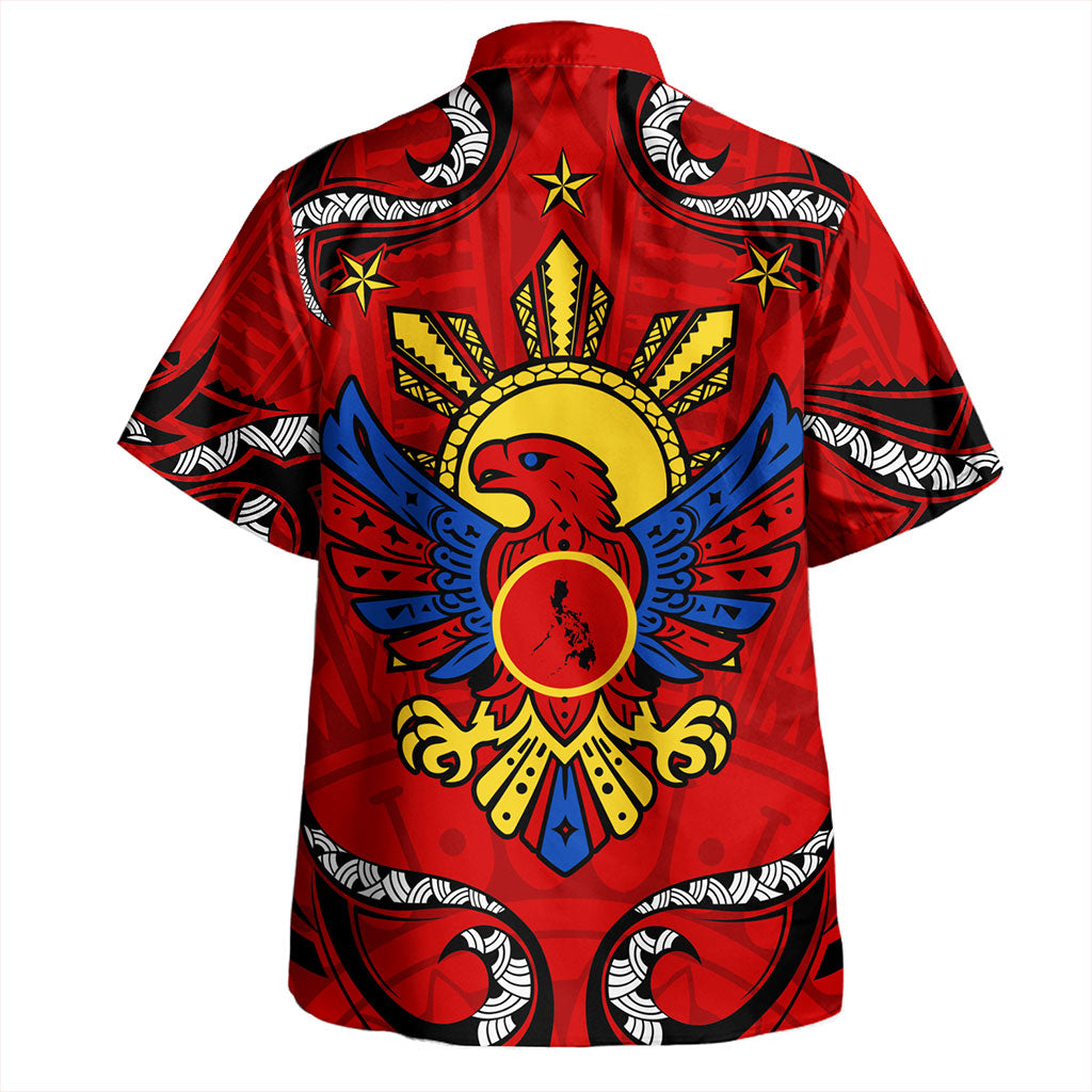 Philippines Filipinos Hawaiian Shirt Eagle Modern Decorative Art