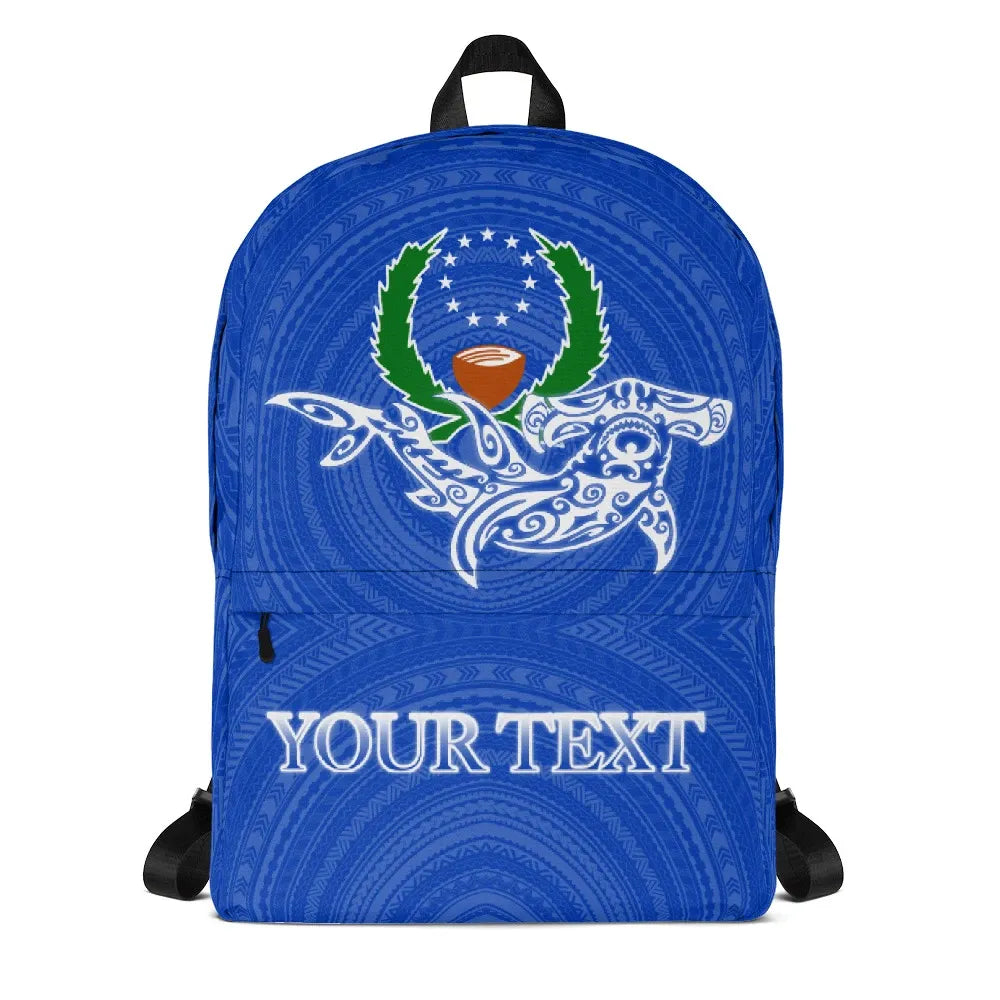 Pohnpei Backpack - Custom Shark With Coat Of Arms