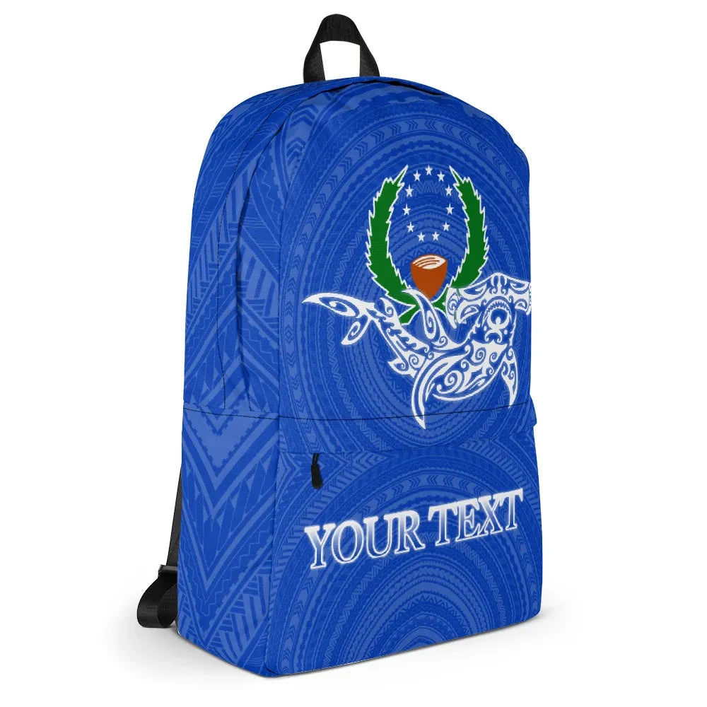 Pohnpei Backpack - Custom Shark With Coat Of Arms