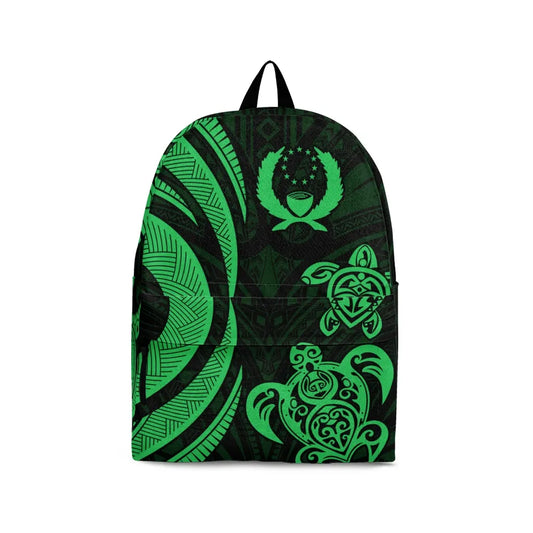 Pohnpei Backpack - Green Tentacle Turtle