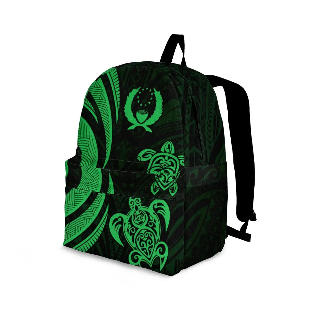 Pohnpei Backpack - Green Tentacle Turtle