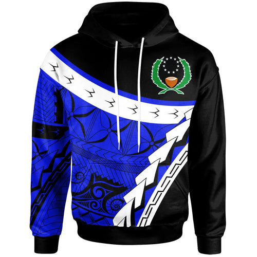 Pohnpei - Custom Personalised Hoodie - Proud Of Pohnpei Blue Color