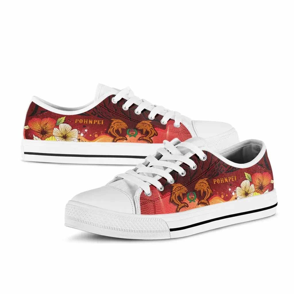 Pohnpei Low Top Shoes - Tribal Tuna Fish