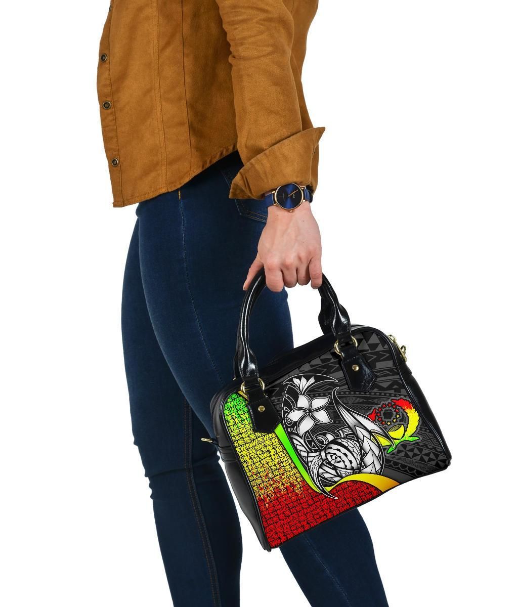 Pohnpei Micronesia Shoulder Handbag Reggae - Turtle With Hook
