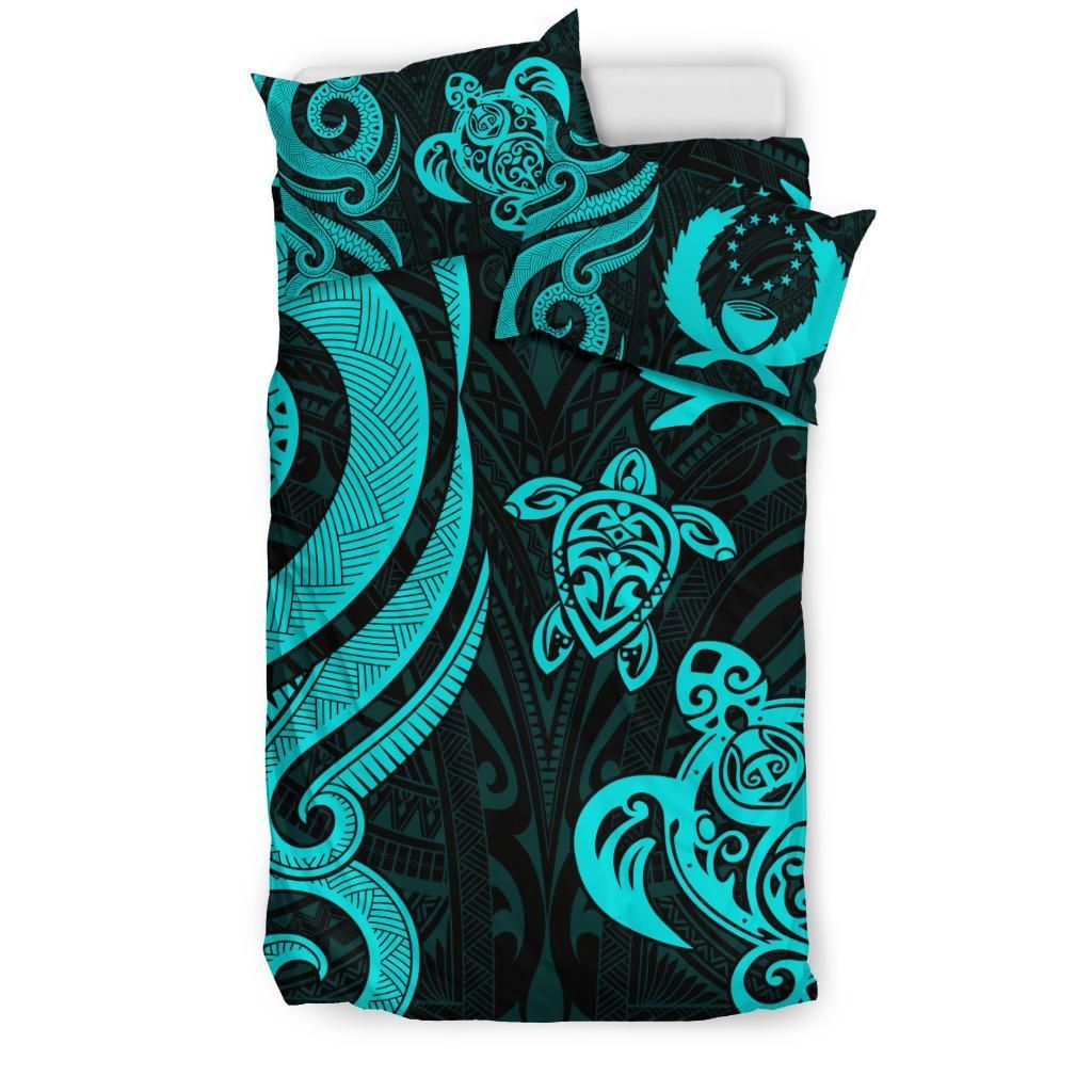 Pohnpei Micronesian Bedding Set - Tentacle Turtle