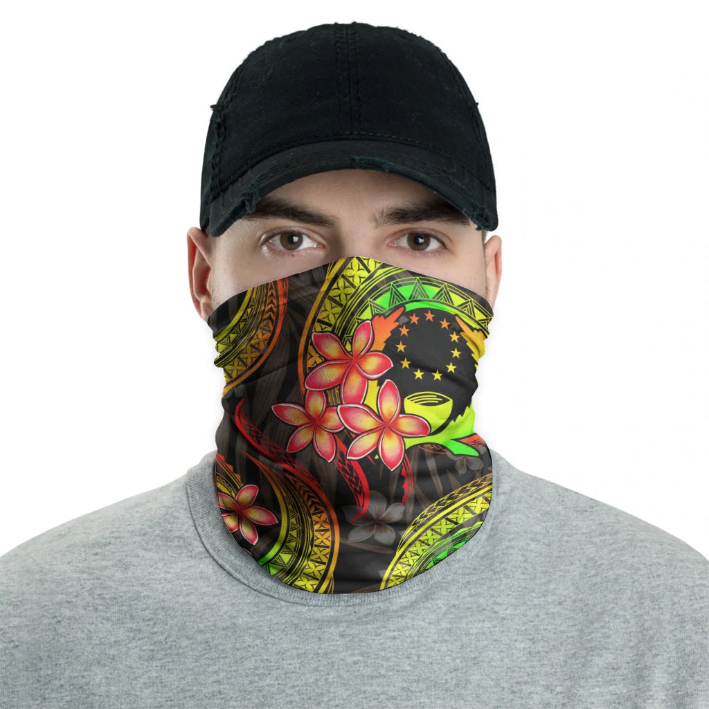 Pohnpei Neck Gaiter - Plumeria Reggae