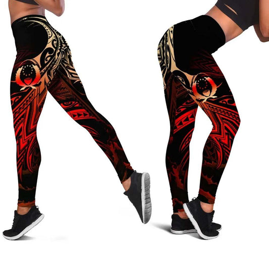 Pohnpei Polynesian Legging - Legend Style