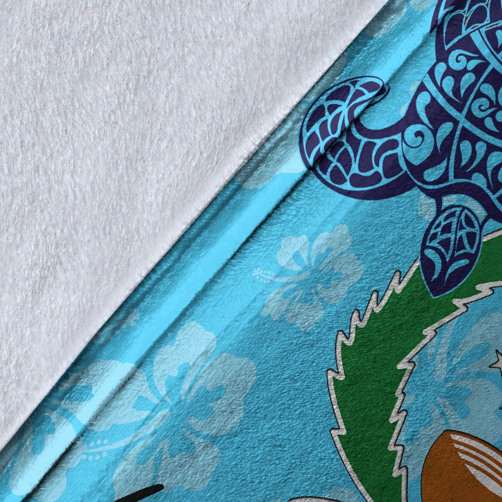 Pohnpei  Premium Blanket - Tropical Style