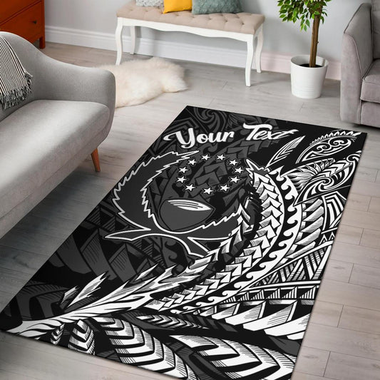 Pohnpei State Area Rug - Custom Personalised Wings Style