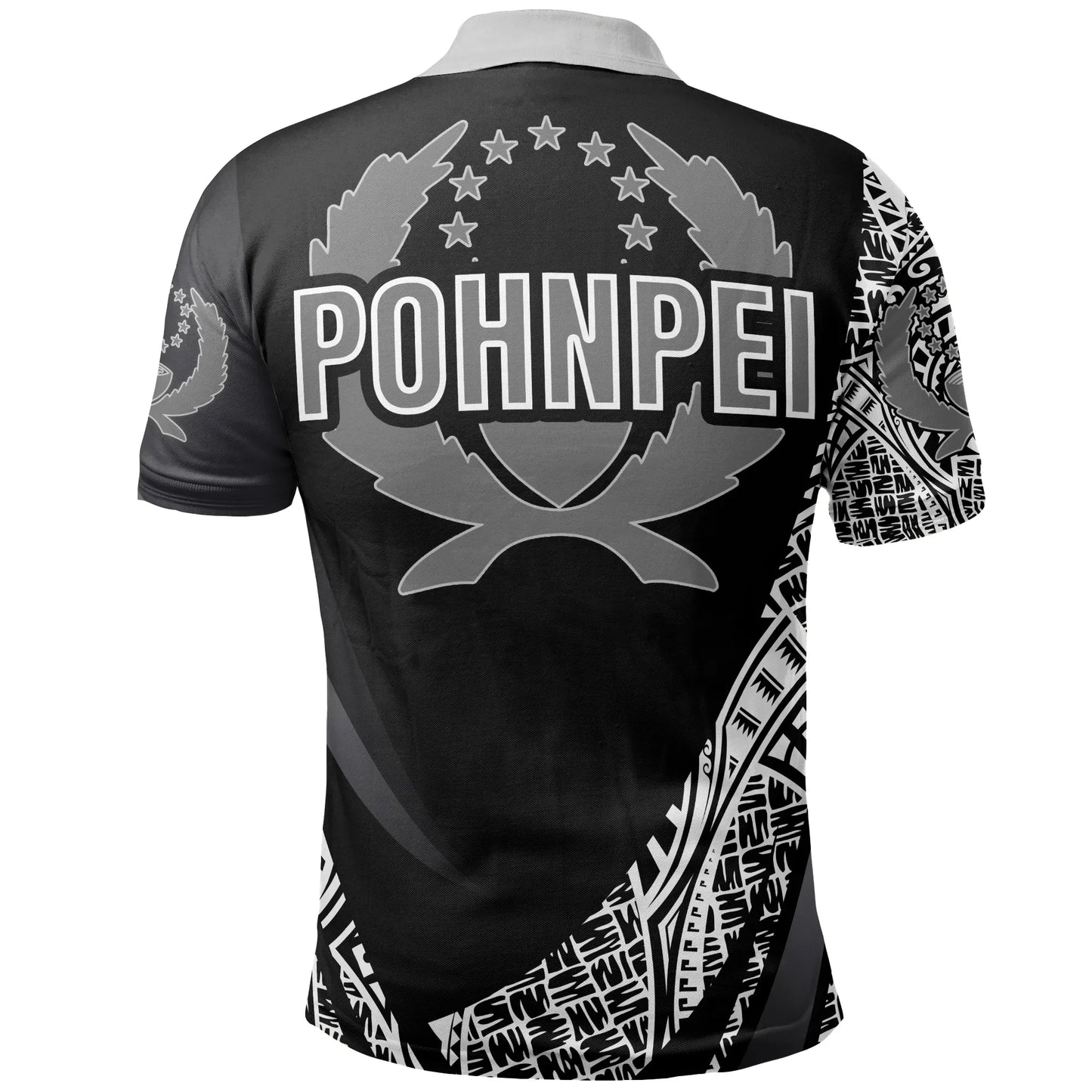 Pohnpei State Polo Shirt - Polynesian Patterns Sport Style