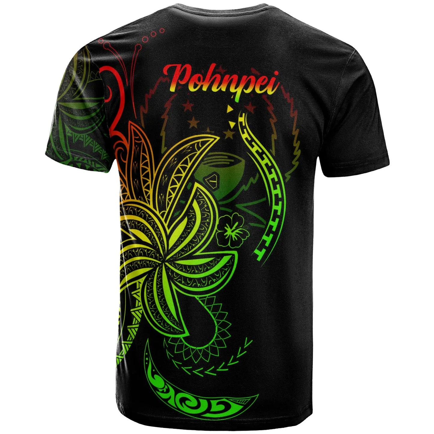 Pohnpei State T-Shirt - Country Code With Seal