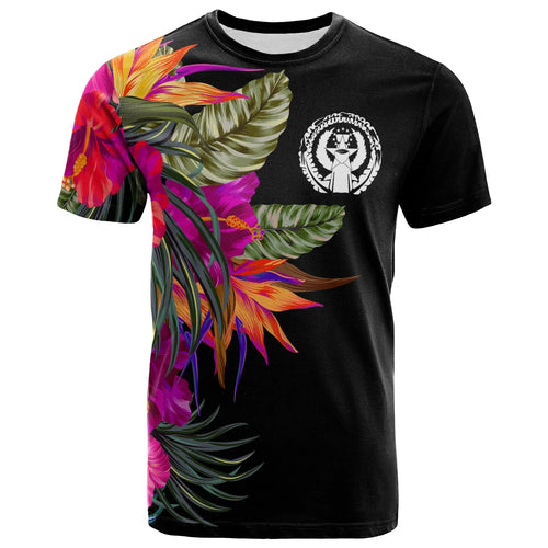Pohnpei T-Shirt - Saipan Flower Custom