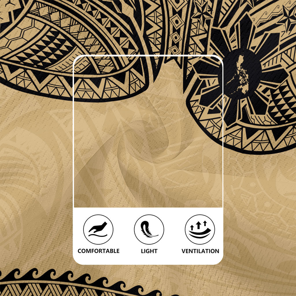 Philippines Filipinos Rugby Jersey Polynesian Tribal Filipinos Tattoo Sun Star