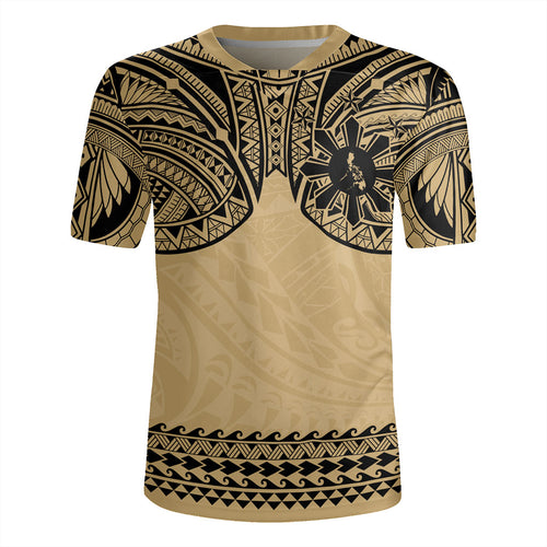 Philippines Filipinos Rugby Jersey Polynesian Tribal Filipinos Tattoo Sun Star