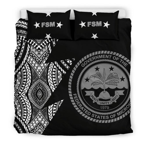 Polynesian Bedding Set - Federated States Of Micronesia Pattern Duvet Cover Set