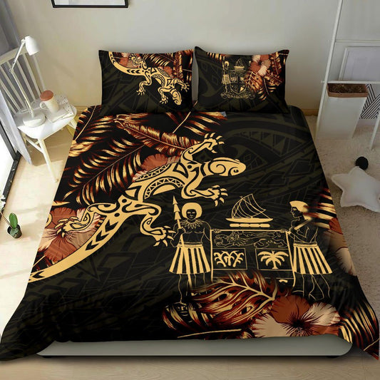 Polynesian Duvet Cover Set - Fiji Duvet Cover Set Lizrad Lucky