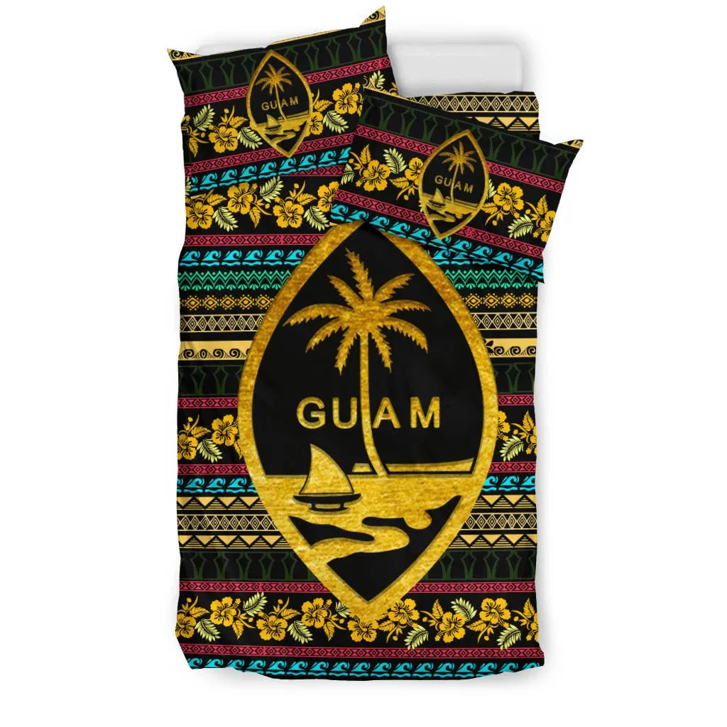 Polynesian Bedding Set Guam Pattern Duvet Cover Set