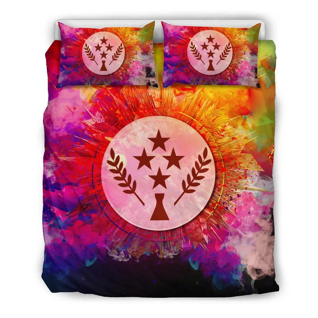 Polynesian Bedding Set Kosrae Duvet Cover Set Bright Style