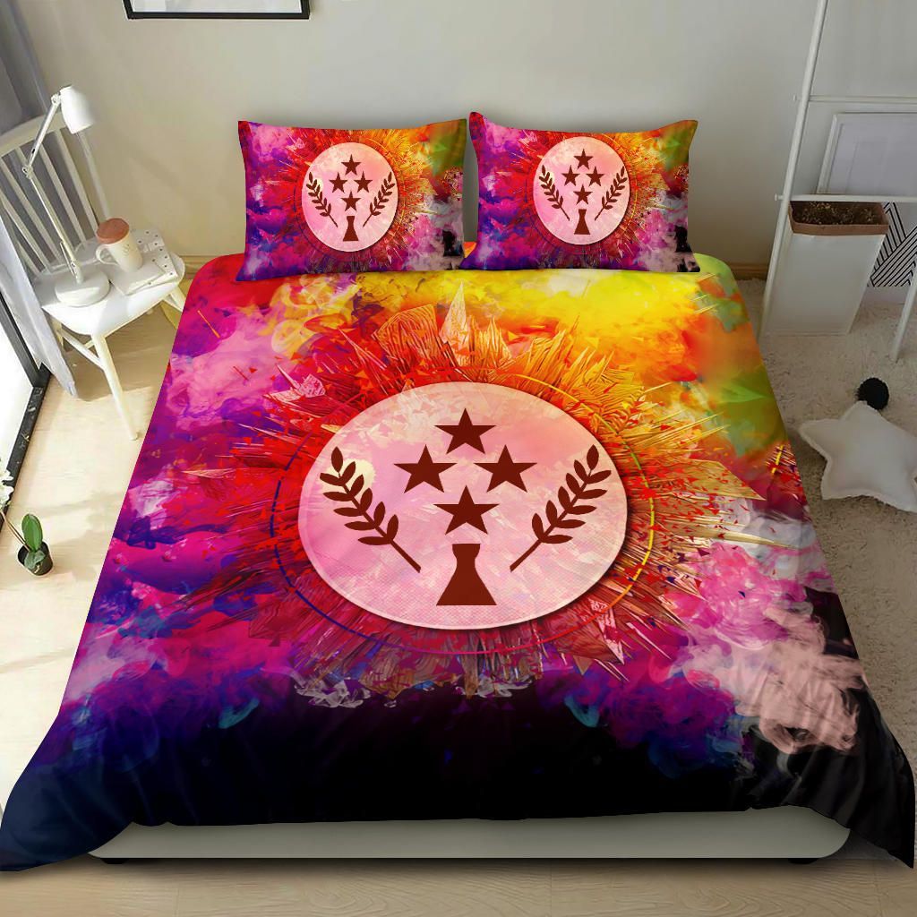 Polynesian Bedding Set Kosrae Duvet Cover Set Bright Style