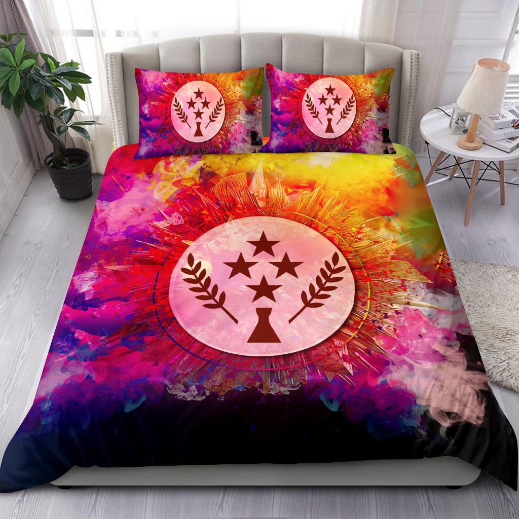 Polynesian Bedding Set Kosrae Duvet Cover Set Bright Style